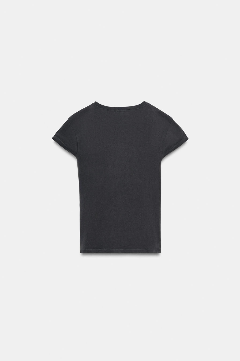 T-SHIRT WITH FRONT SLOGAN - Zara фото 13