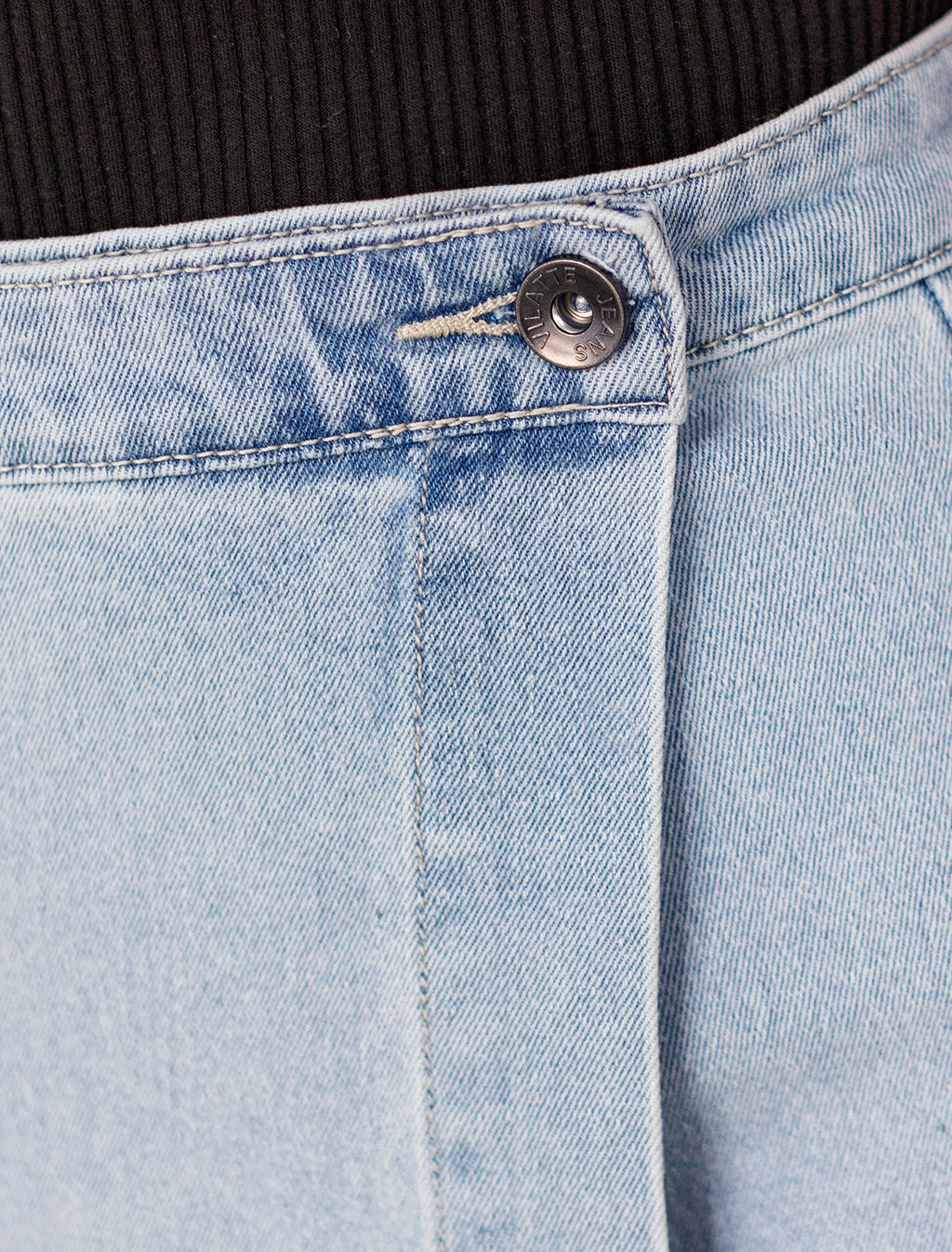 Юбка на запАх из эластичного денима - Vilatte фото 2