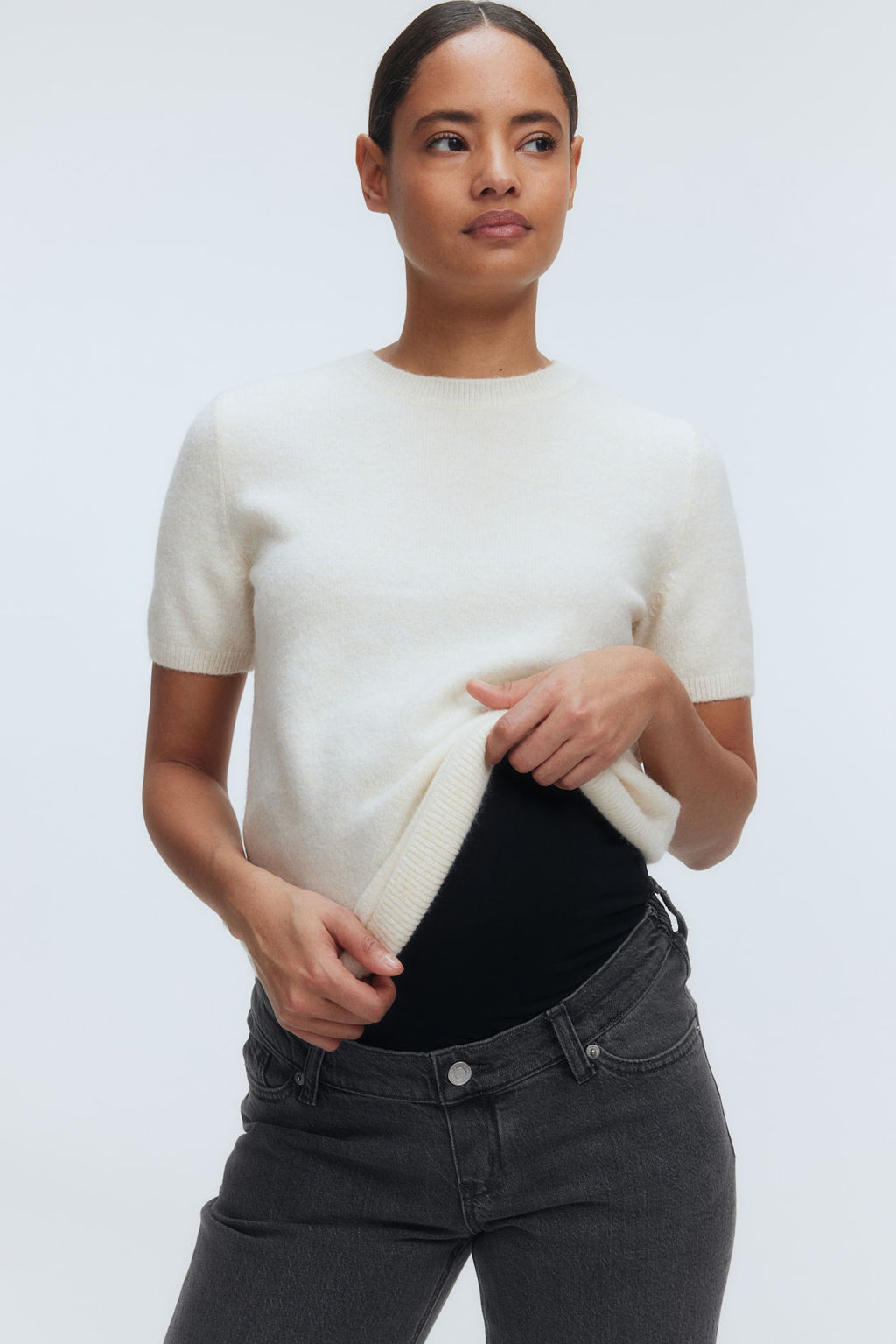 MAMA Straight Ankle Jeans - H&m фото 3