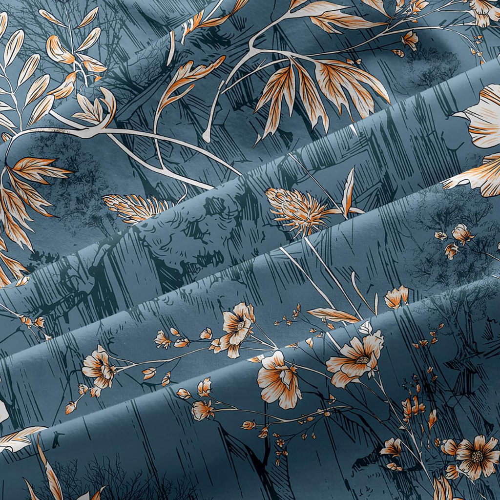 КПБ 2.0 перкаль Wenge (70х70) рис. 24412-6/24413-3 Night Temptation - Тейковский хлопчато-бумажный комбинат фото 4