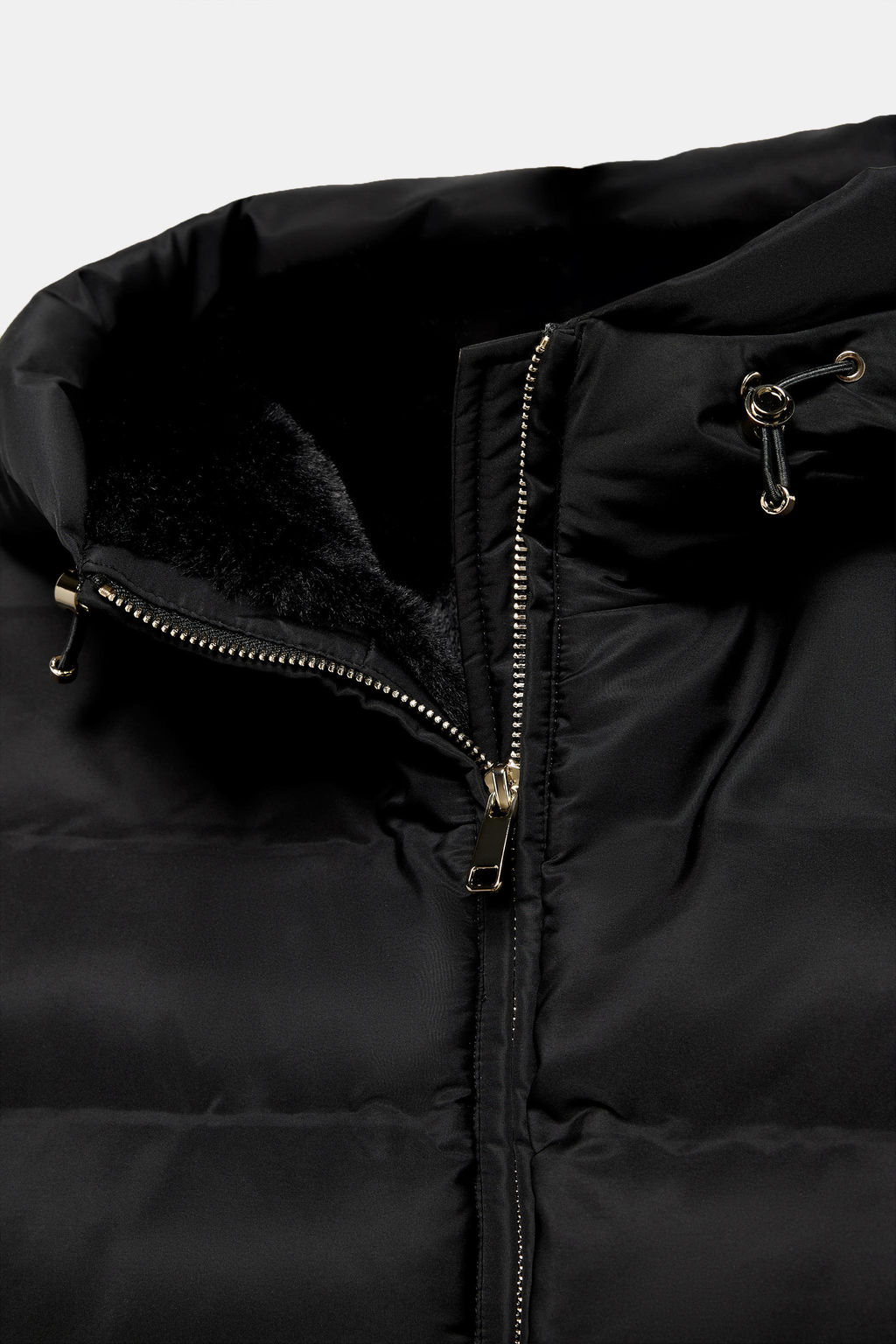 WATER-REPELLENT WINDPROOF FITTED SHORT ANORAK - Zara фото 22