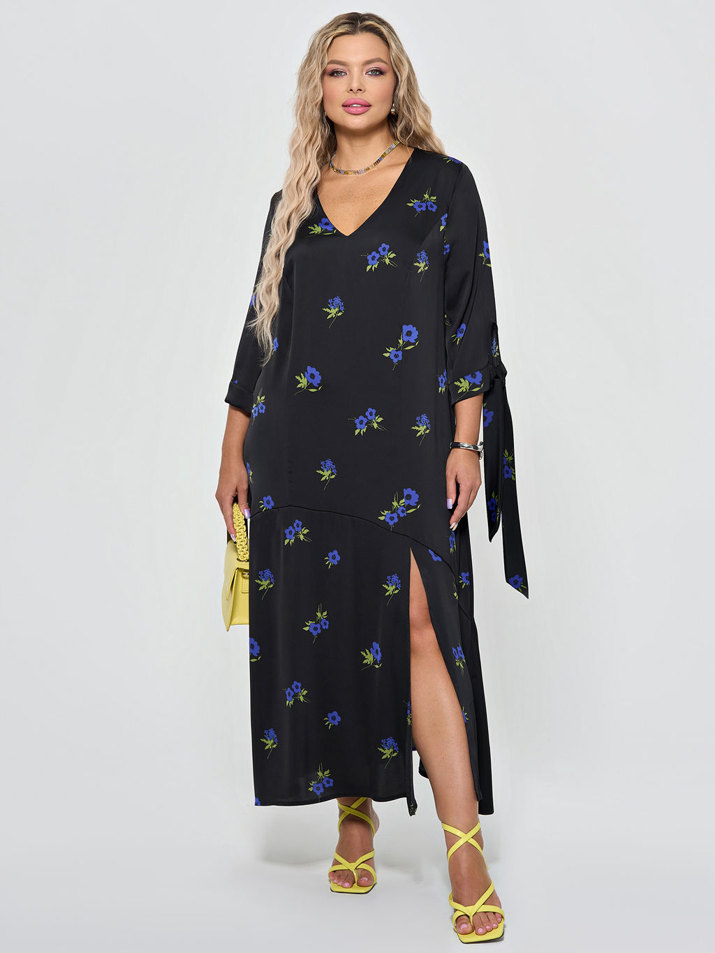 Платье 0370-1п черный