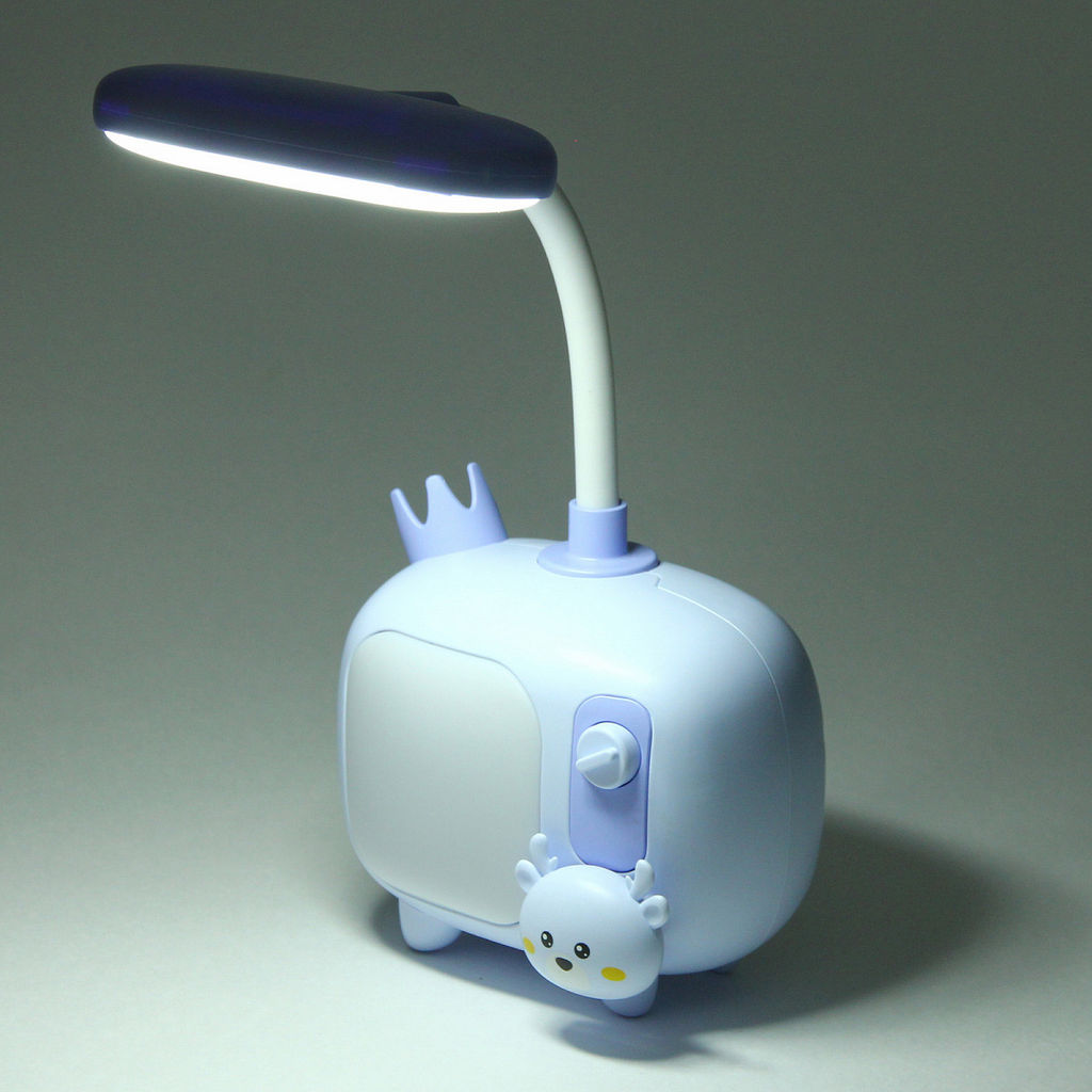 Цена за 2 шт. Настольная лампа "Sweet - TV time" LED, USB 0.6-4.2W 5V, Голубой