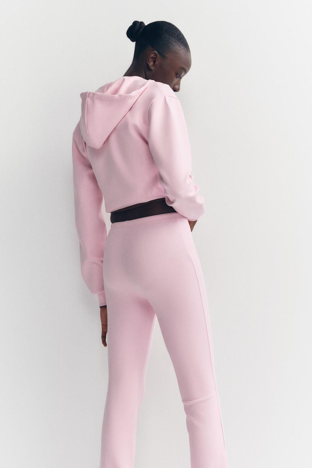 CROPPED INTERLOCK SWEATSHIRT - Zara фото 6