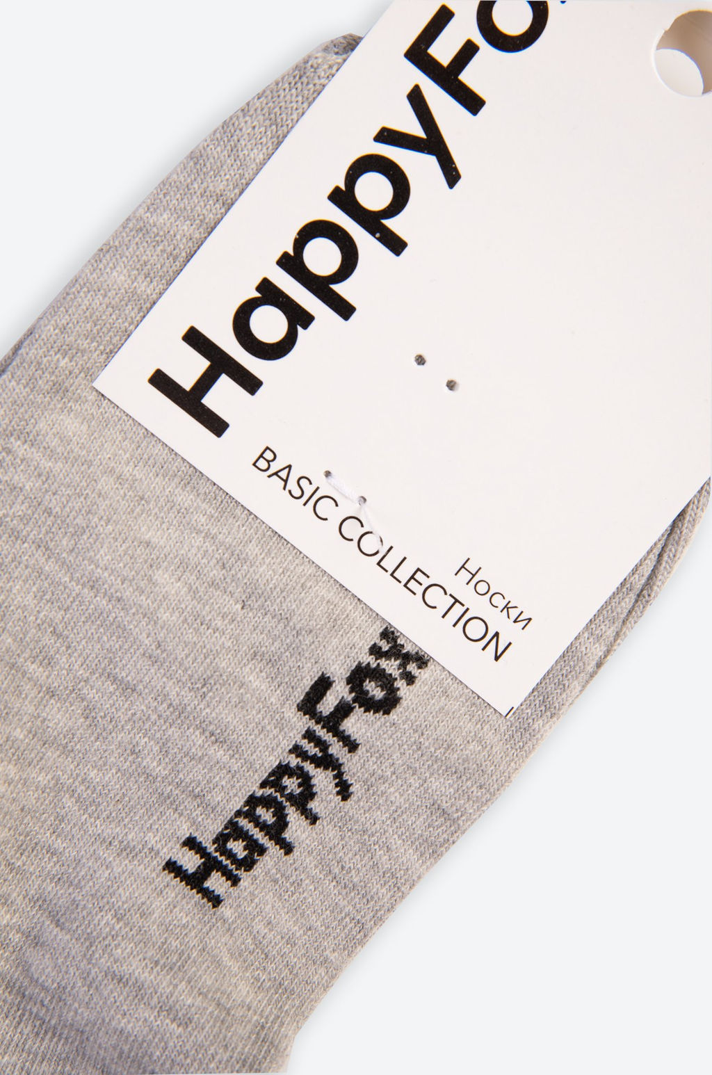 Цена за 6 шт. Однотонные укороченные носки Happy Fox  фото 5