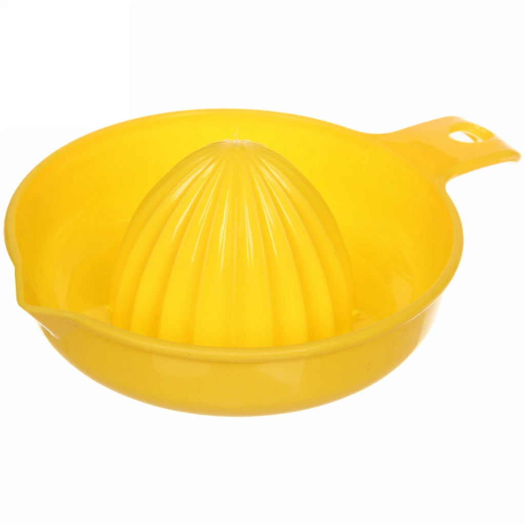 Цена за 5 шт. Соковыжималка пластиковая для цитрусовых с ручкой 19*14*4,5см, цвета микс