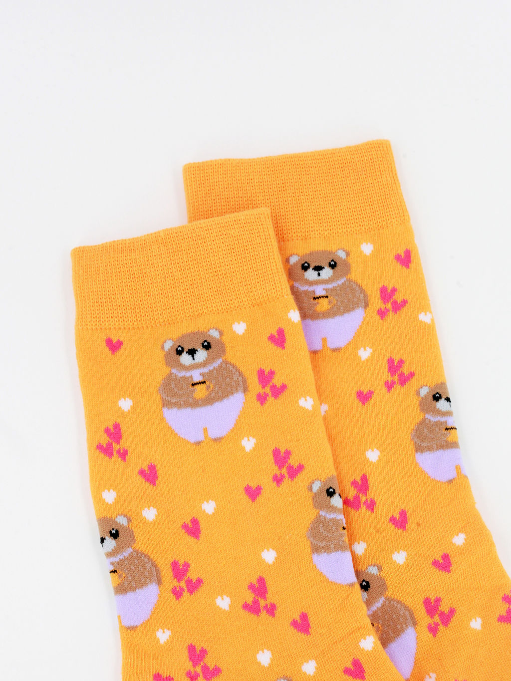 Носки р.35-40 Cute Animals Мишка с кружкой - Krumpy фото 2