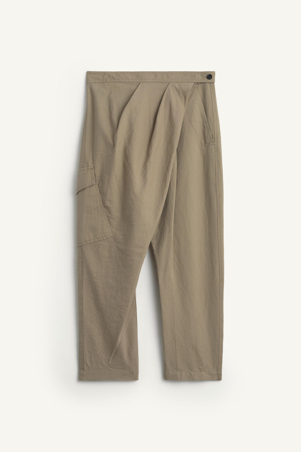 DRP PNT 16 / crudo/kaki - Zara фото 4