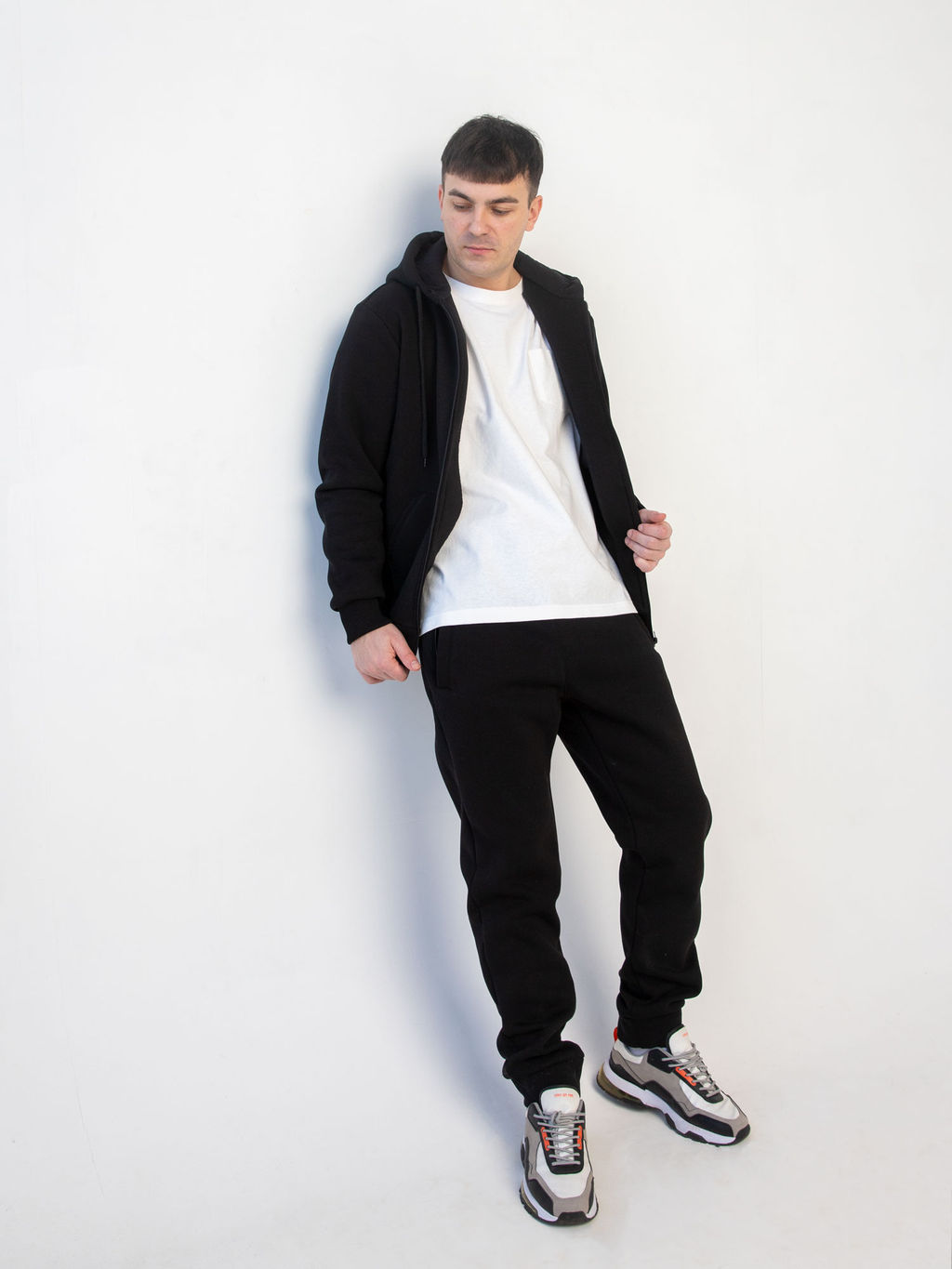 Мужской Спортивный костюм БГ016 Темный графит от Спортсоло - Sportsolo фото 12