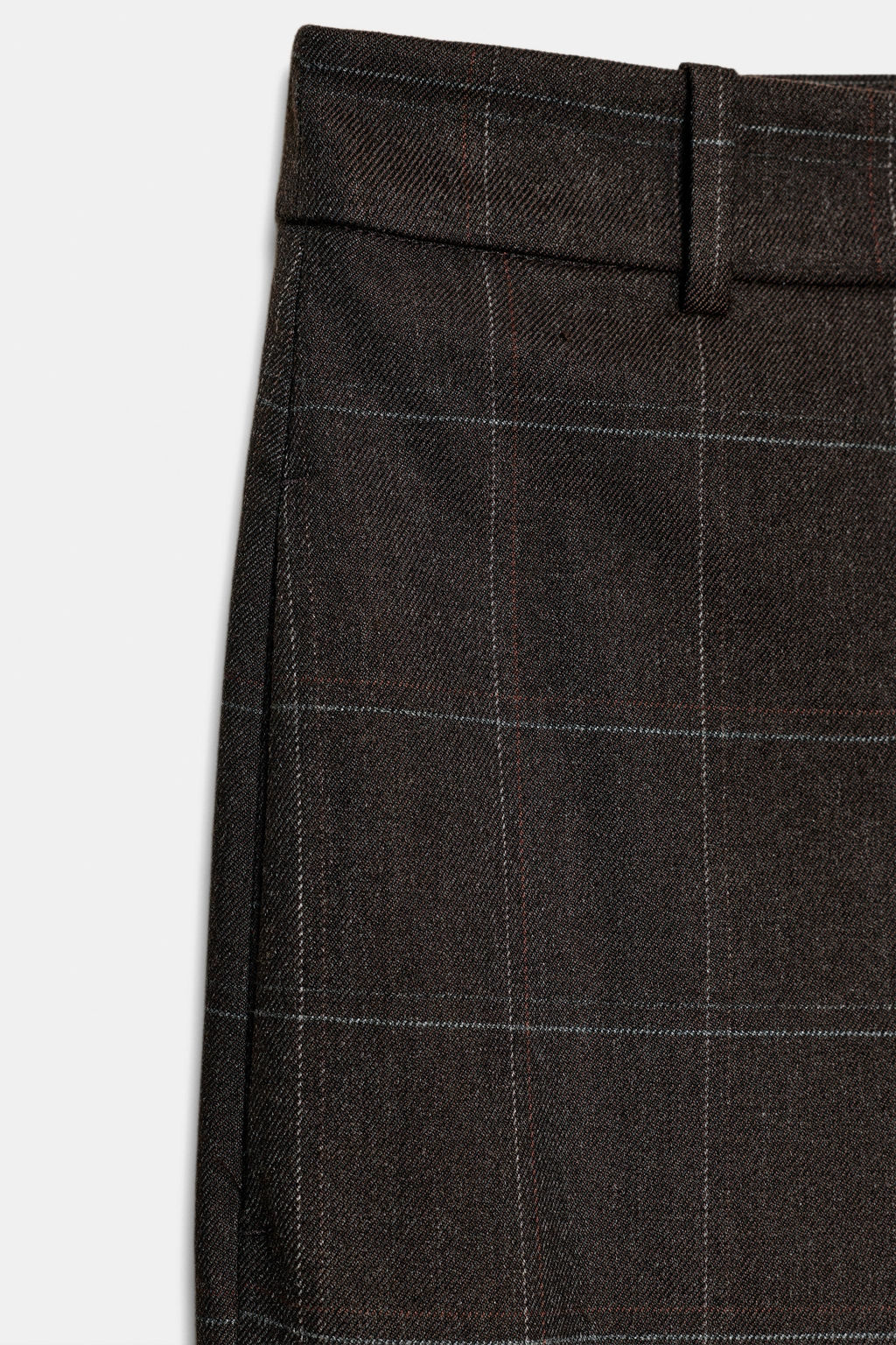 ZW COLLECTION PLEATED CHECK SKIRT - Zara фото 7