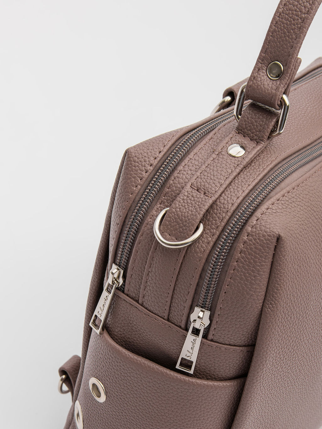 Темно-бежевый рюкзак S.Lavia  фото 19