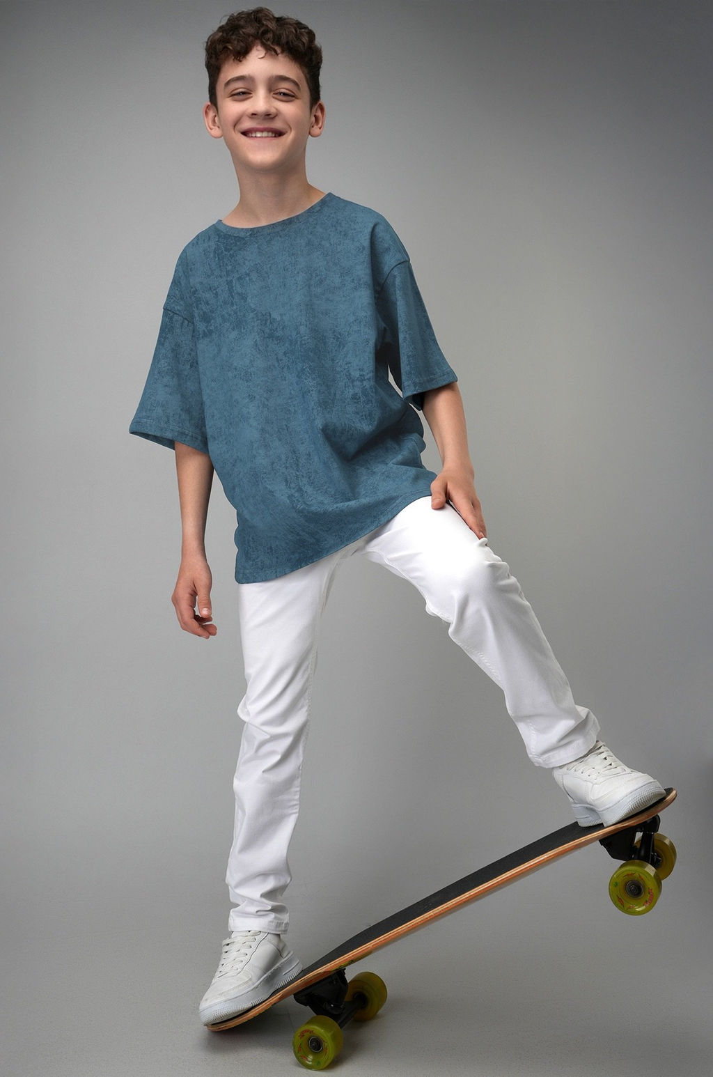 Детская футболка оверсайз Happyfox