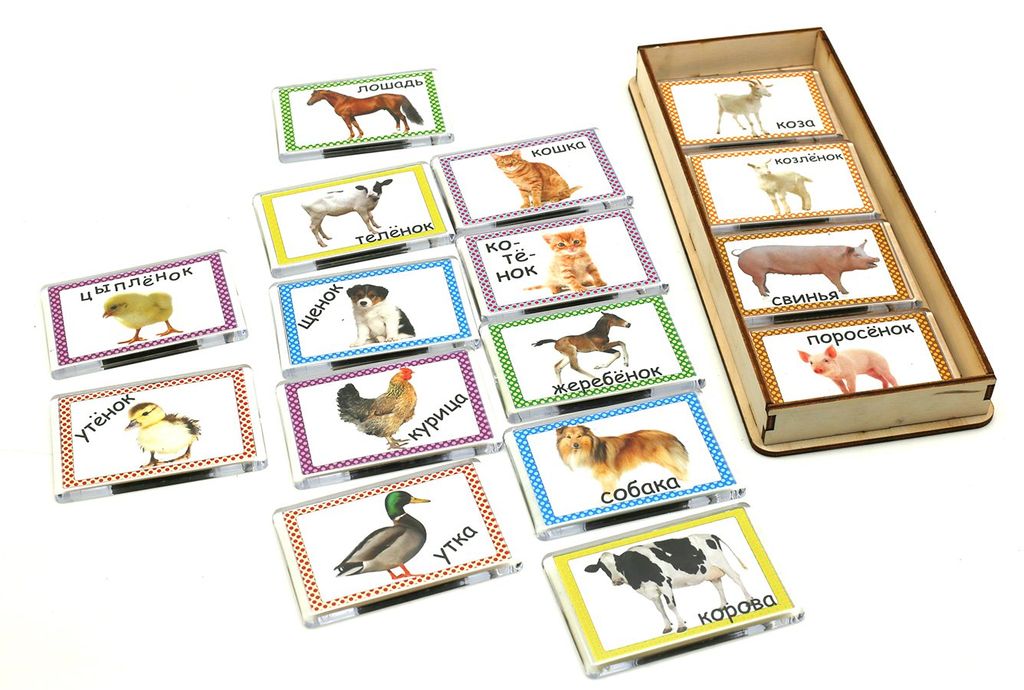 Развивающая игра Мамы и детеныши Часть 1 - Smiledecor фото 2