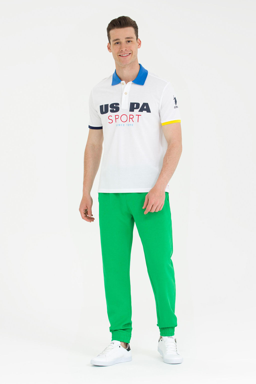U. S. Polo Assn Мужские зеленые спортивные штаны - U.s. polo assn фото 13