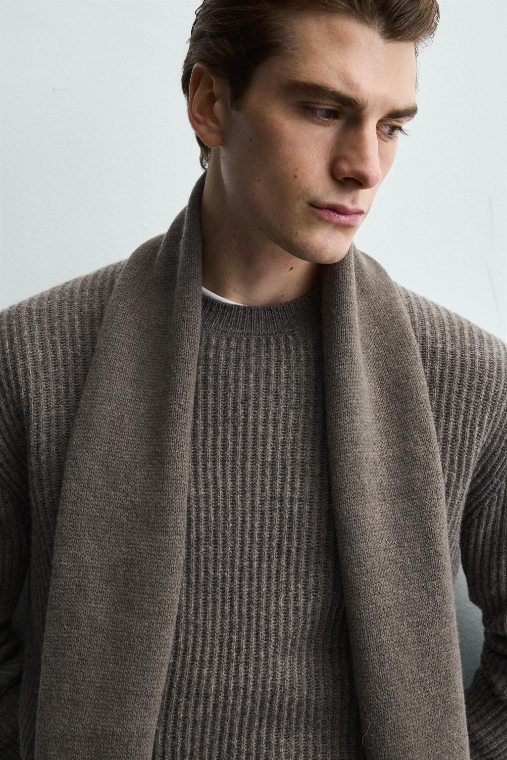 TEXTURED WOOL JUMPER - Zara фото 14