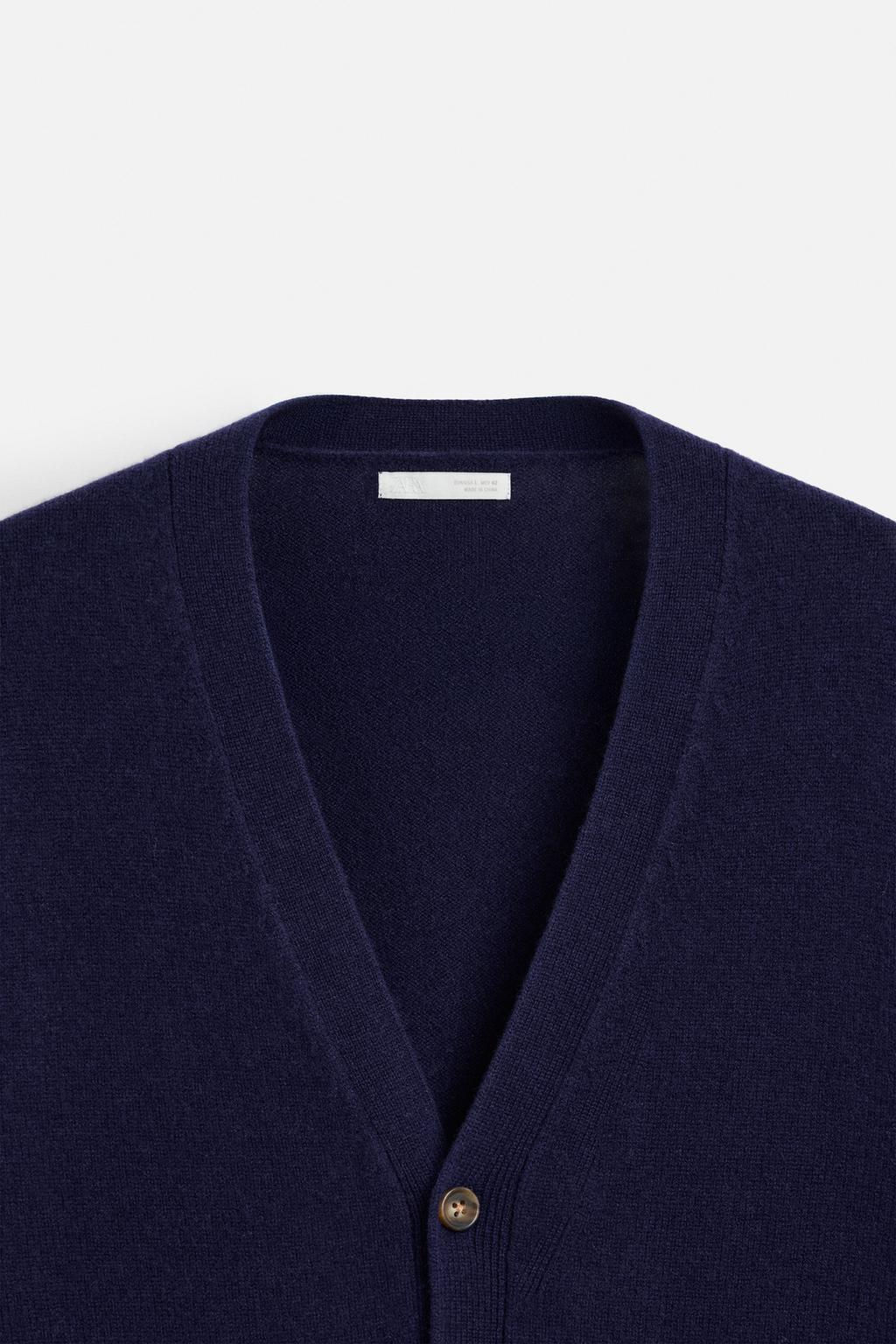 WOOL BLEND CARDIGAN - Zara фото 8