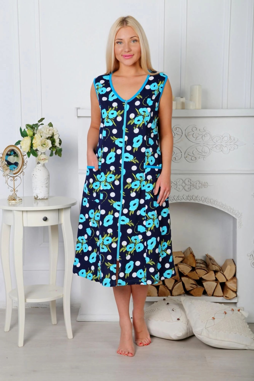 Халат женский, цвет