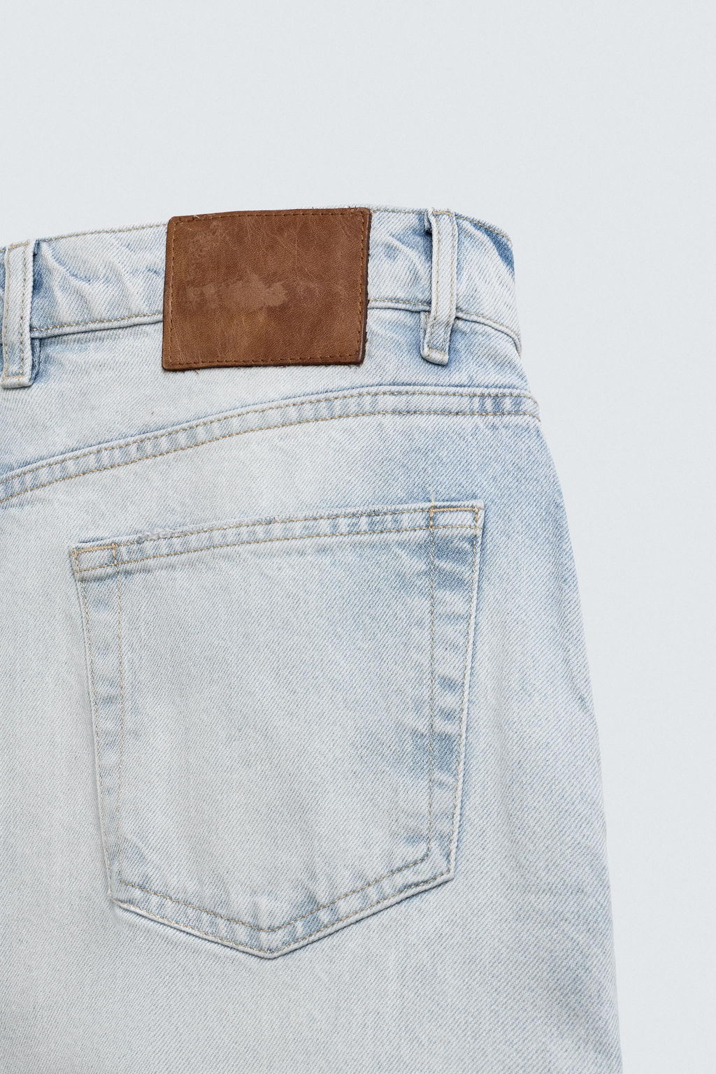 JEANS STRAIGHT ANKLE FIT / Azul cielo - Zara фото 11