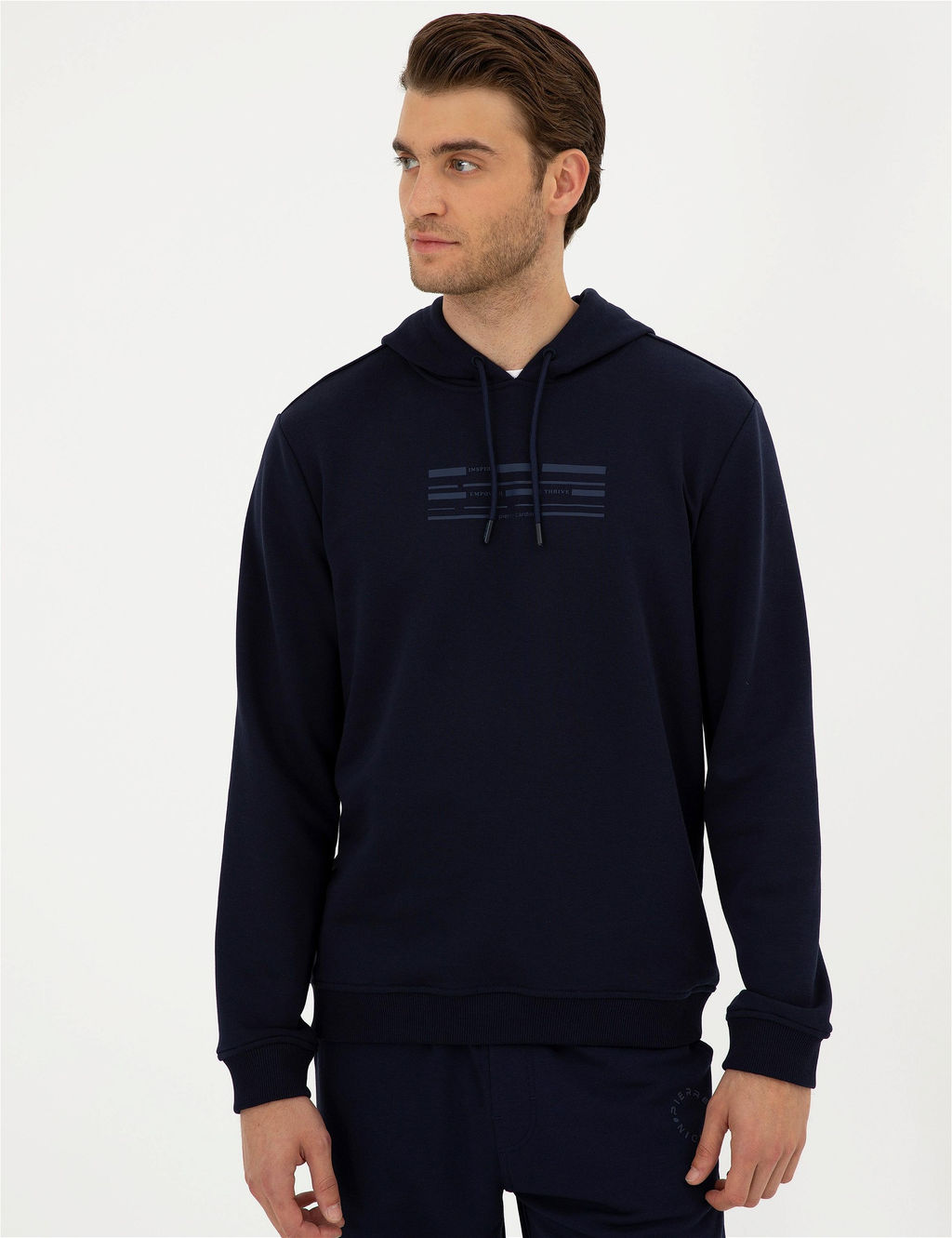 Lacivert Regular Fit Sweatshirt - Pierre cardin фото 3