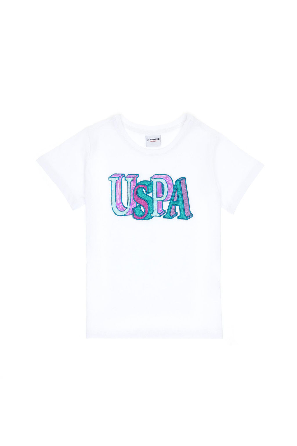K_z _ocuk Beyaz Ti__rt Sepette S_rpriz _ndirim - U.s. polo assn фото 2