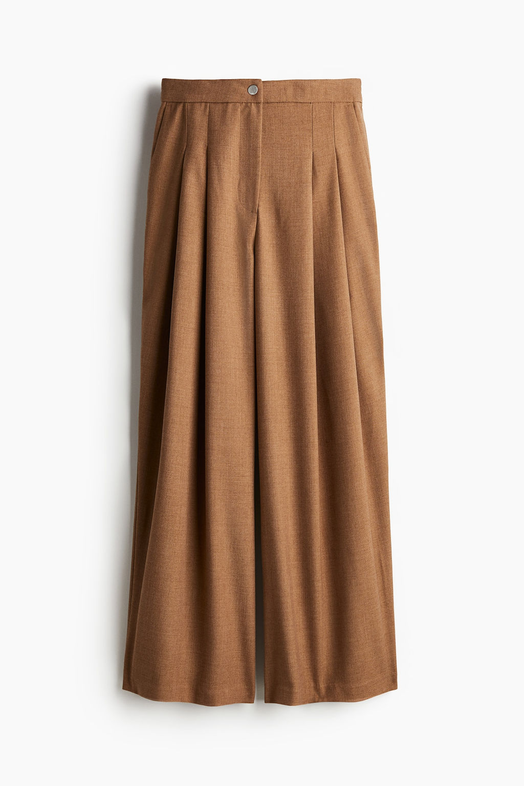 Pleat-front twill trousers - H&m фото 6