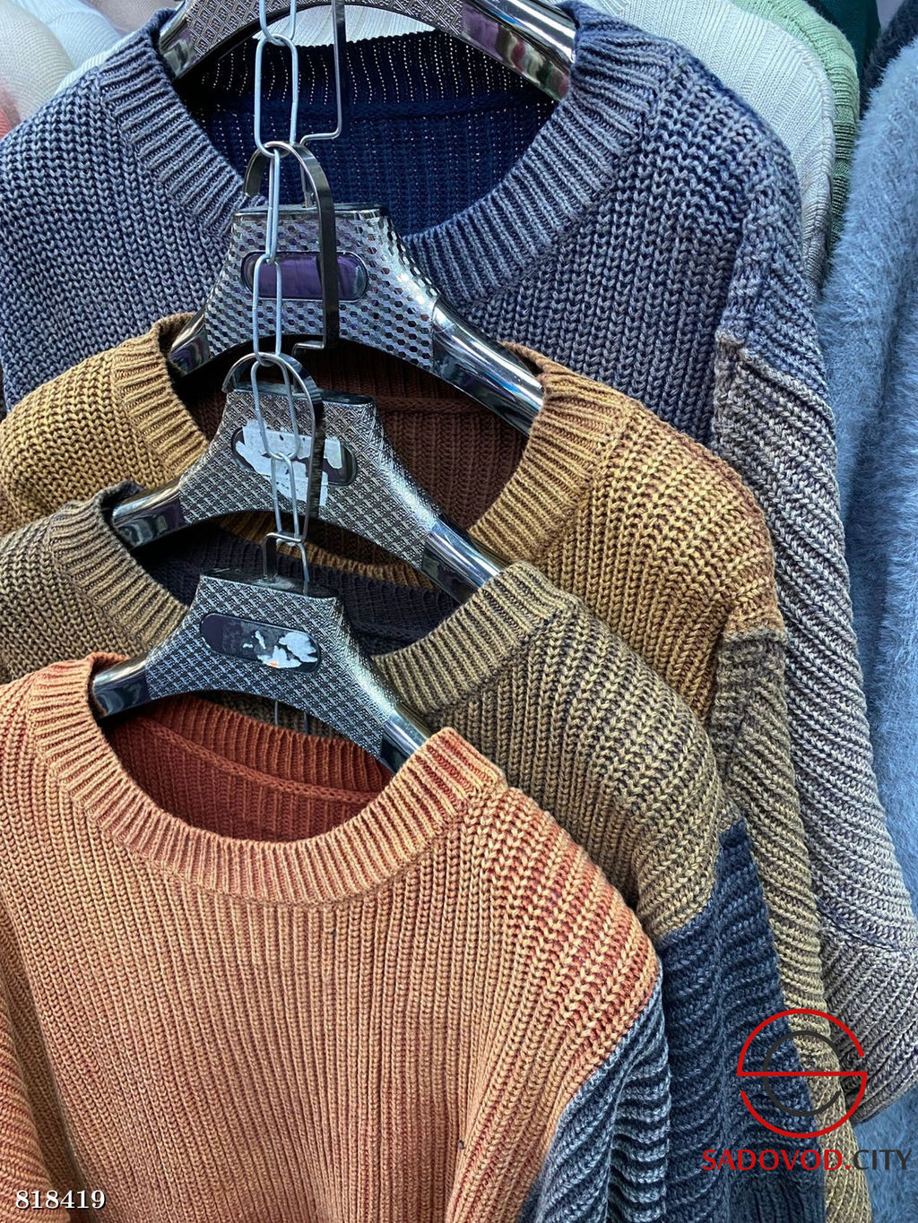 Женский винтажный хлопковый свитер - Bruno фото 5