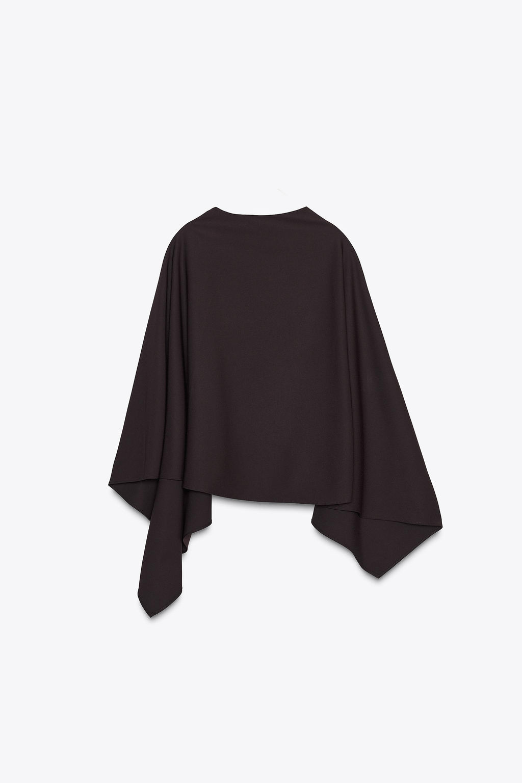 ASYMMETRIC CAPE WITH BUTTON - Zara фото 6
