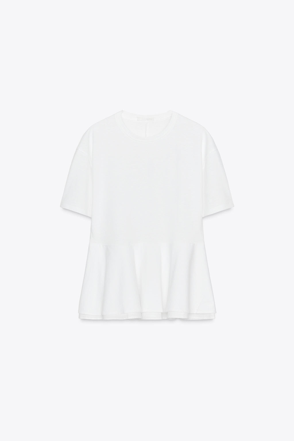 PEPLUM T-SHIRT - Zara фото 5