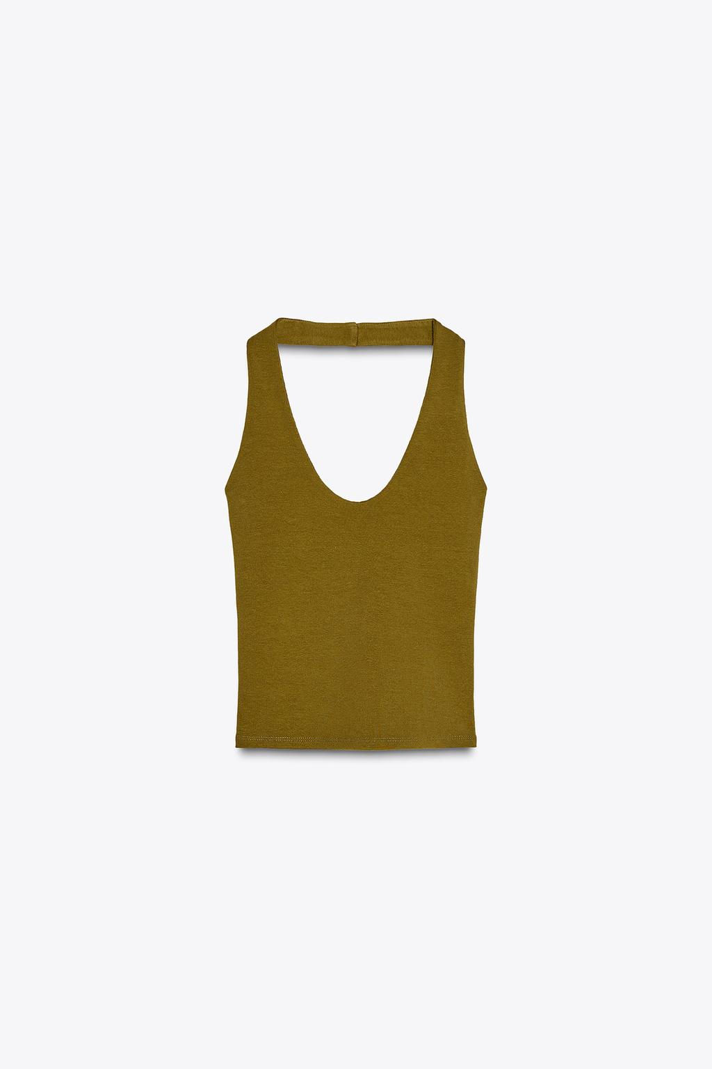 HALTER TOP - Zara фото 25