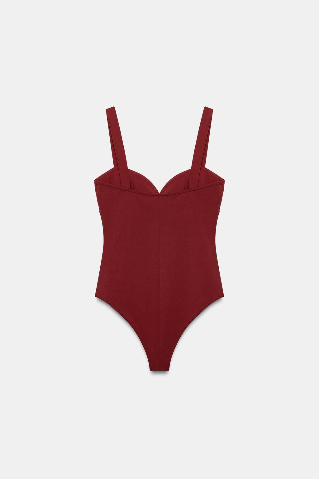 STRAPPY BODYSUIT - Zara фото 28