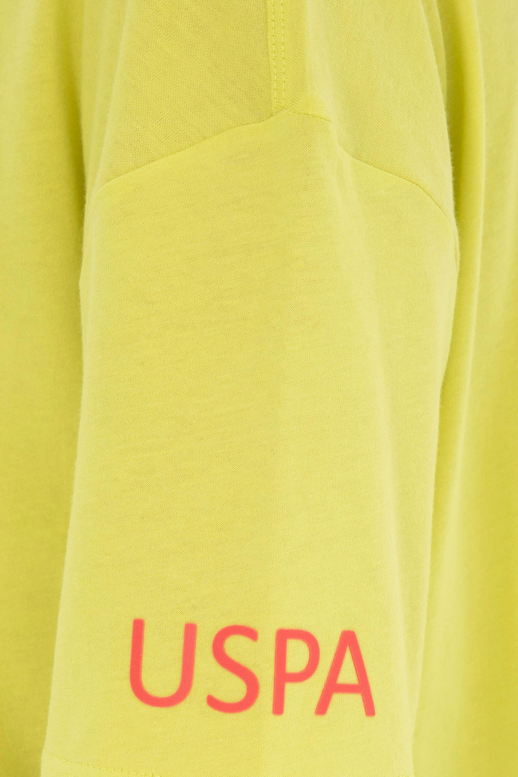 Футболка женская U.S. Polo Assn фисташково-зеленая из хлопка  фото 21
