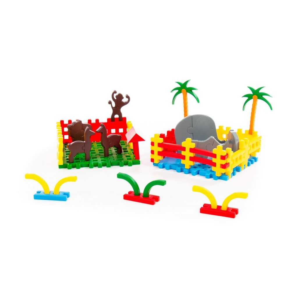 Конструктор Зоопарк (235 элементов) (в мешке) - Полесье фото 5