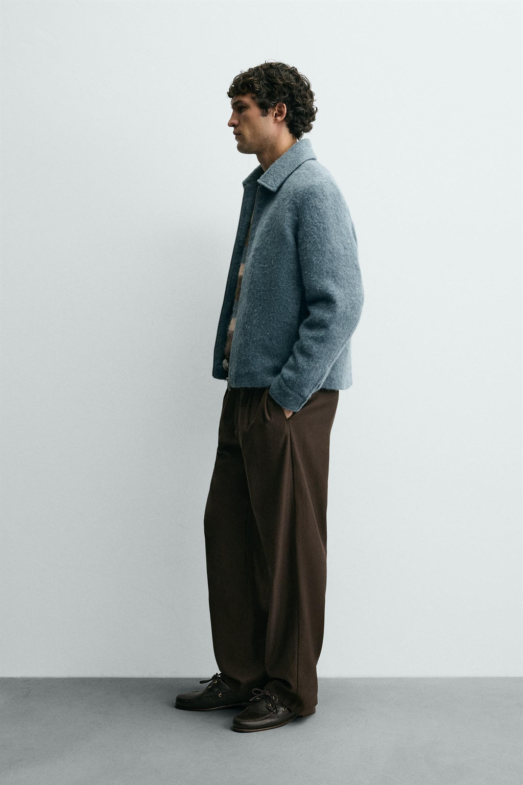 QUILTED OVERSHIRT WITH ZIP