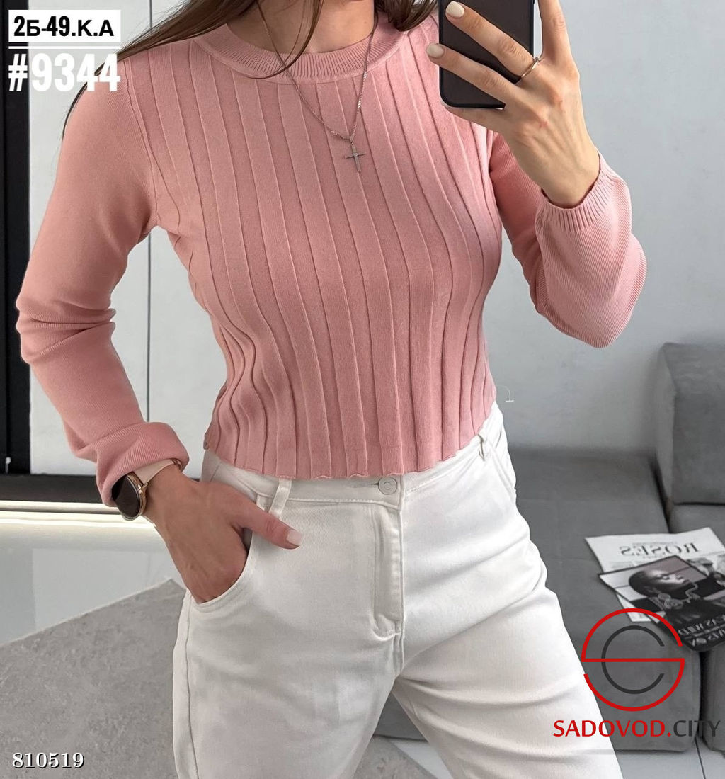 Свитер женский однотонный - Bruno фото 3