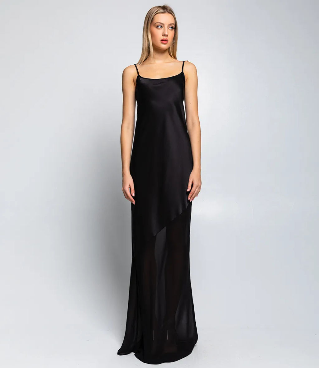 Платье #БШ2879, чёрный - Dommod фото 3