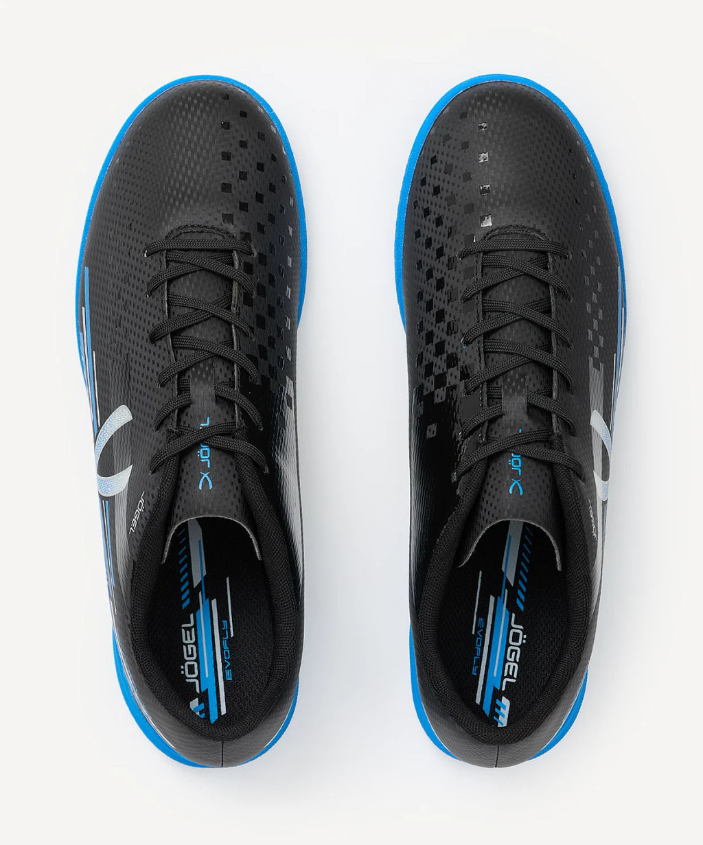 Бутсы зальные JOGEL Evofly IN Talant Black/blue  фото 6