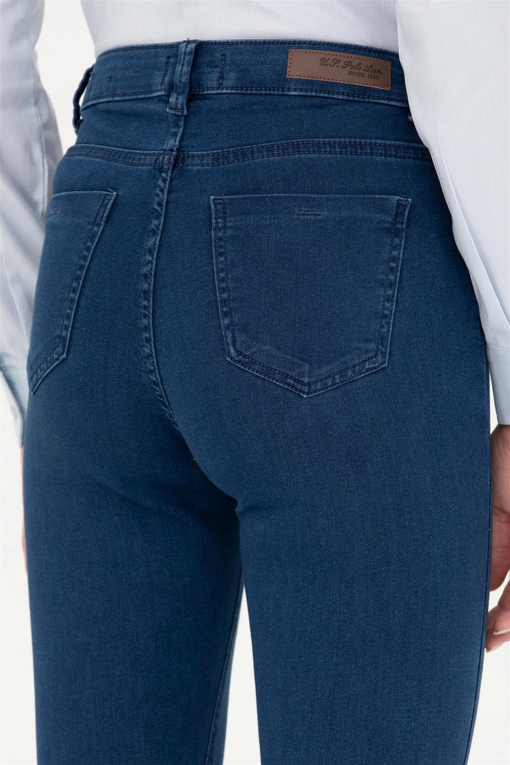 Женские темно-синие джинсовые брюки - U.s. polo assn фото 14