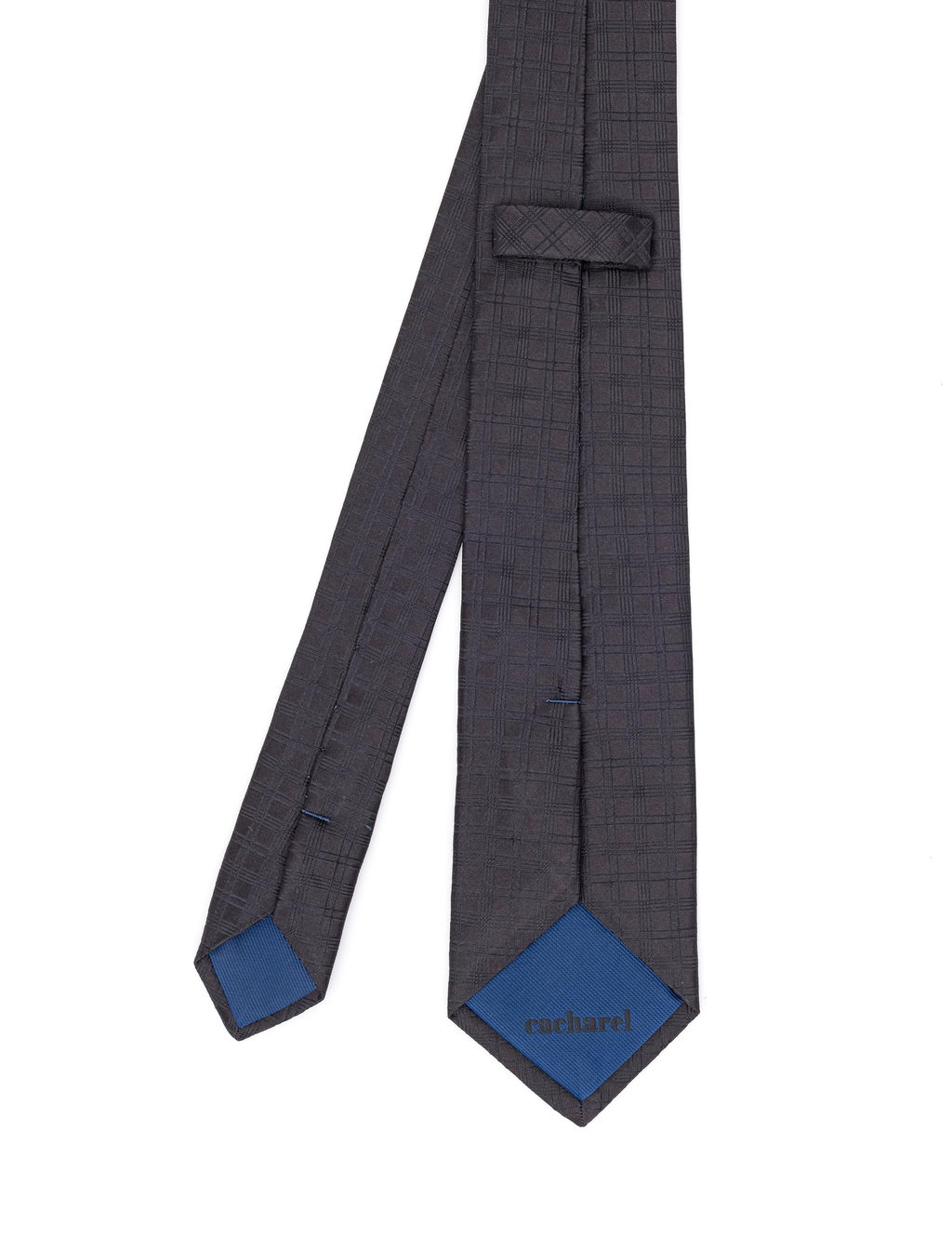 Черный шелковый галстук - Cacharel фото 10