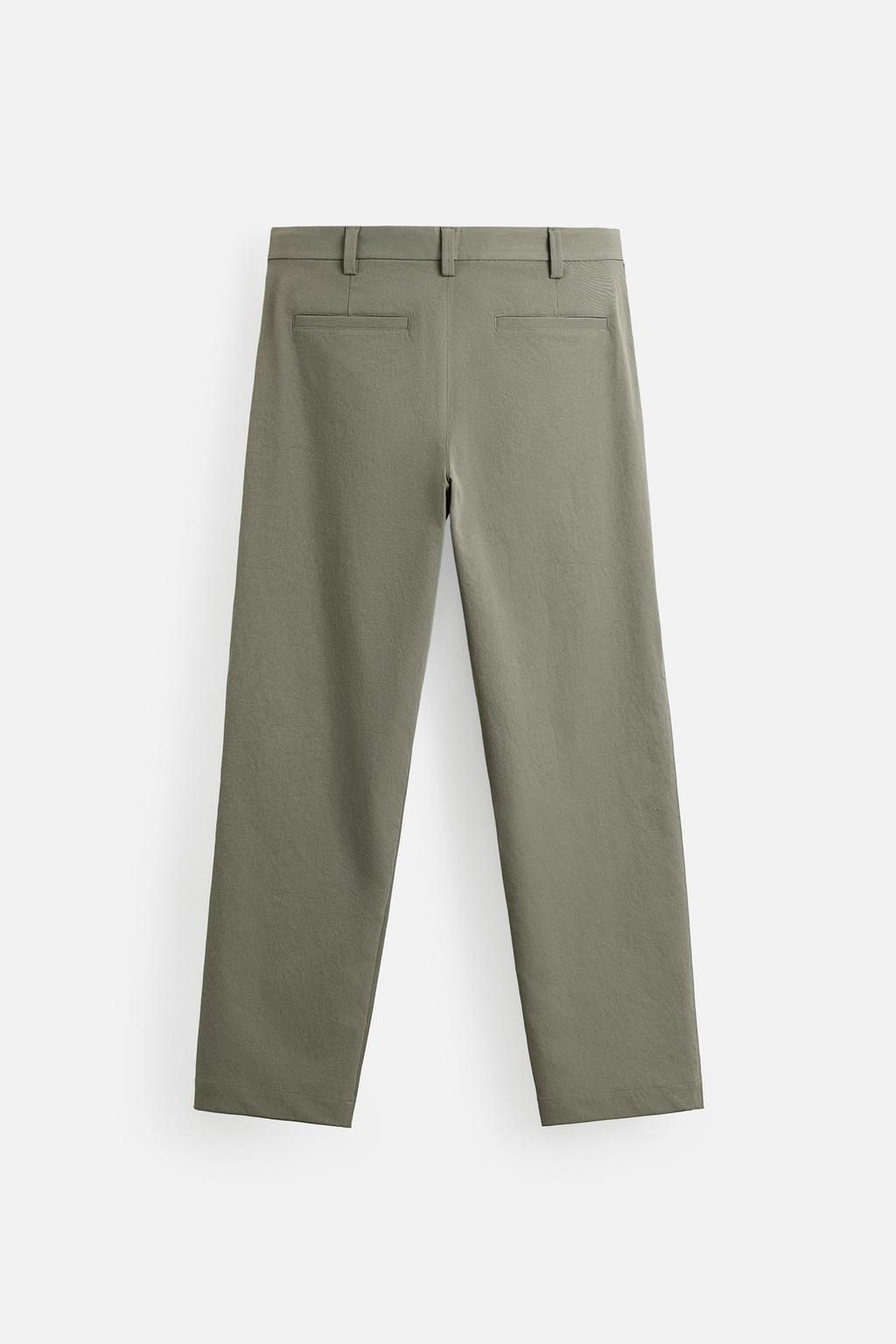 QUICK DRY CHINO TROUSERS - Zara фото 27