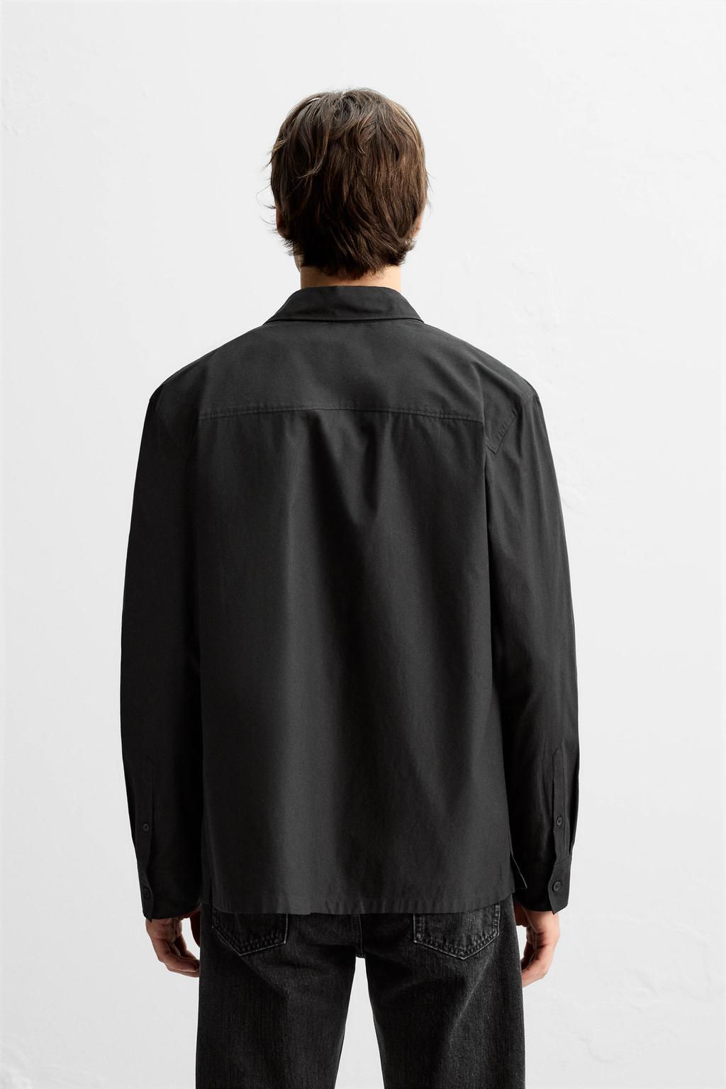 POPLIN SHIRT - Zara фото 3
