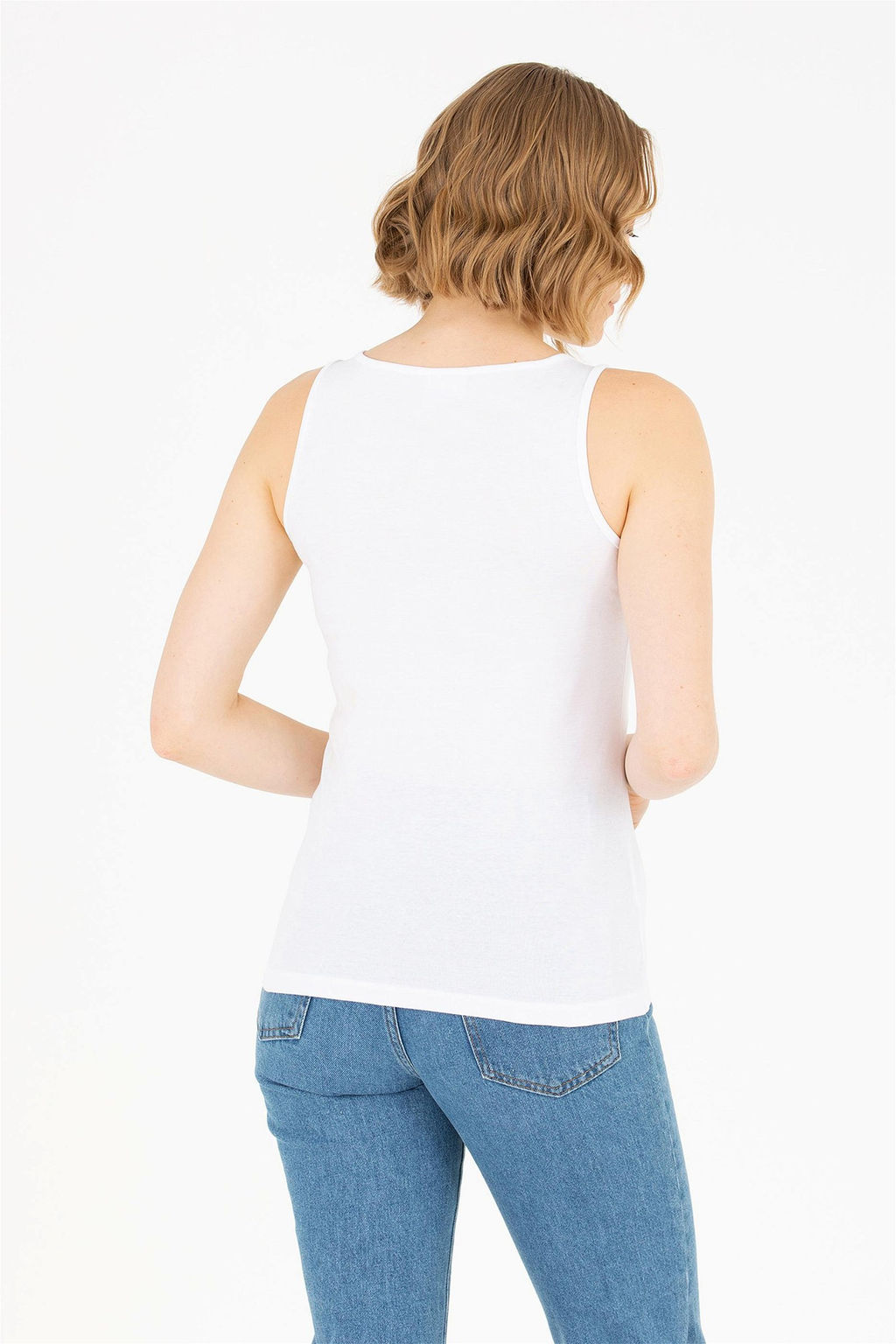 Женская белая футболка Basic - U.s. polo assn фото 12