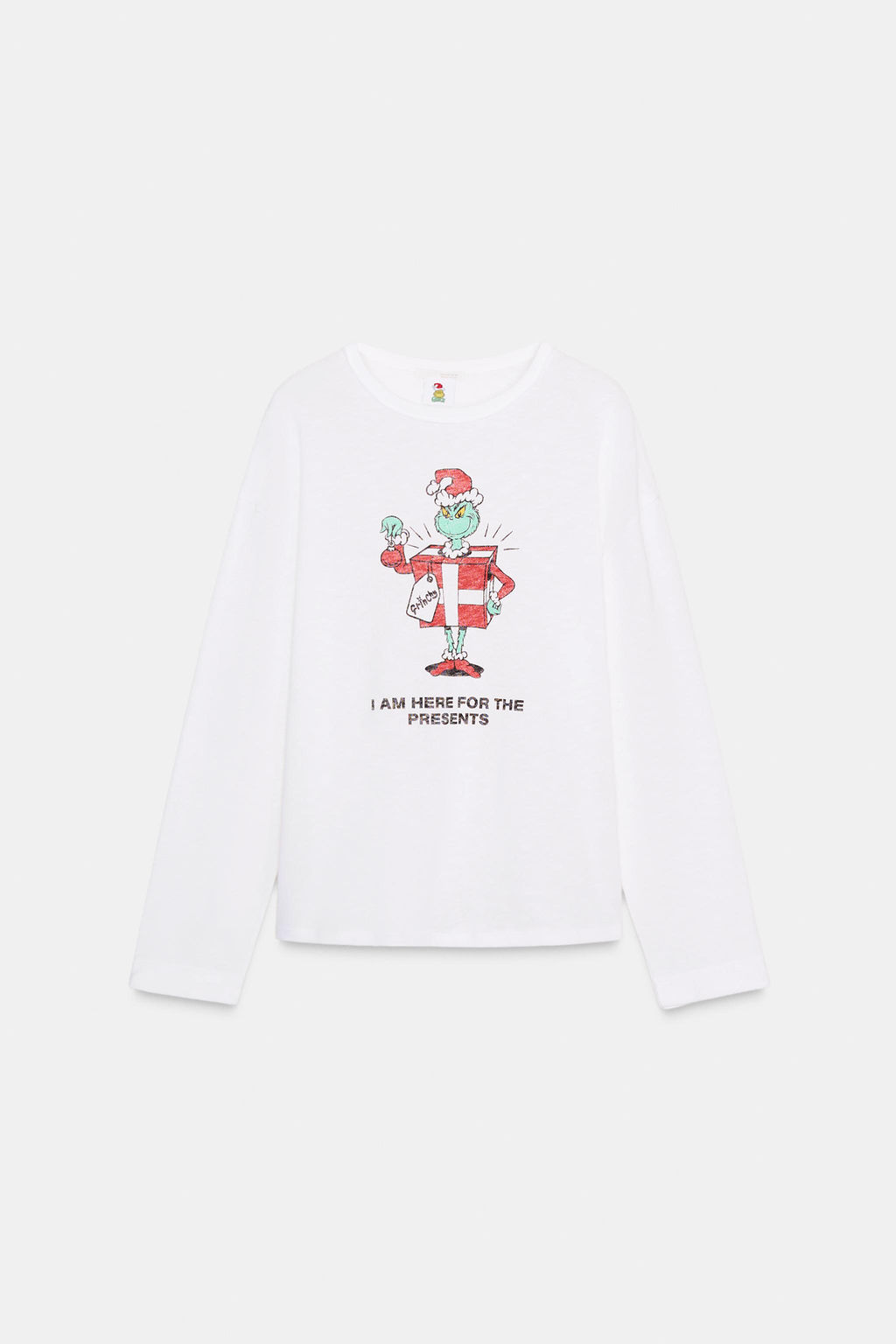 GRINCH CHRISTMAS LONG SLEEVE T-SHIRT - Zara фото 2