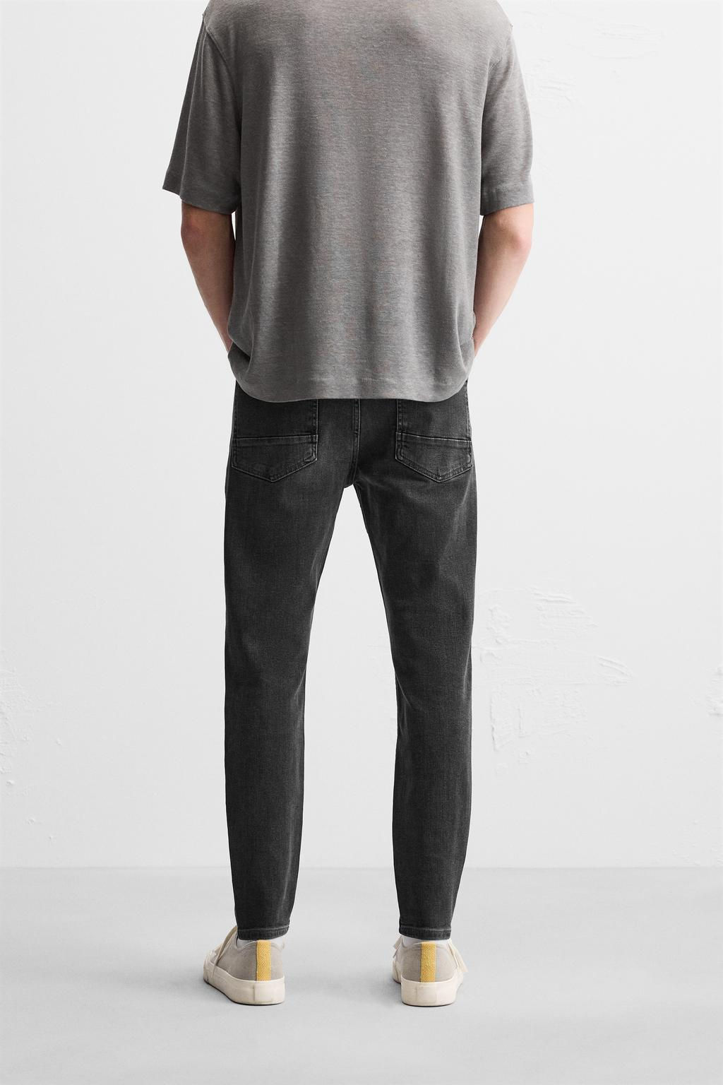 CROPPED SKINNY FIT JEANS - Zara фото 44