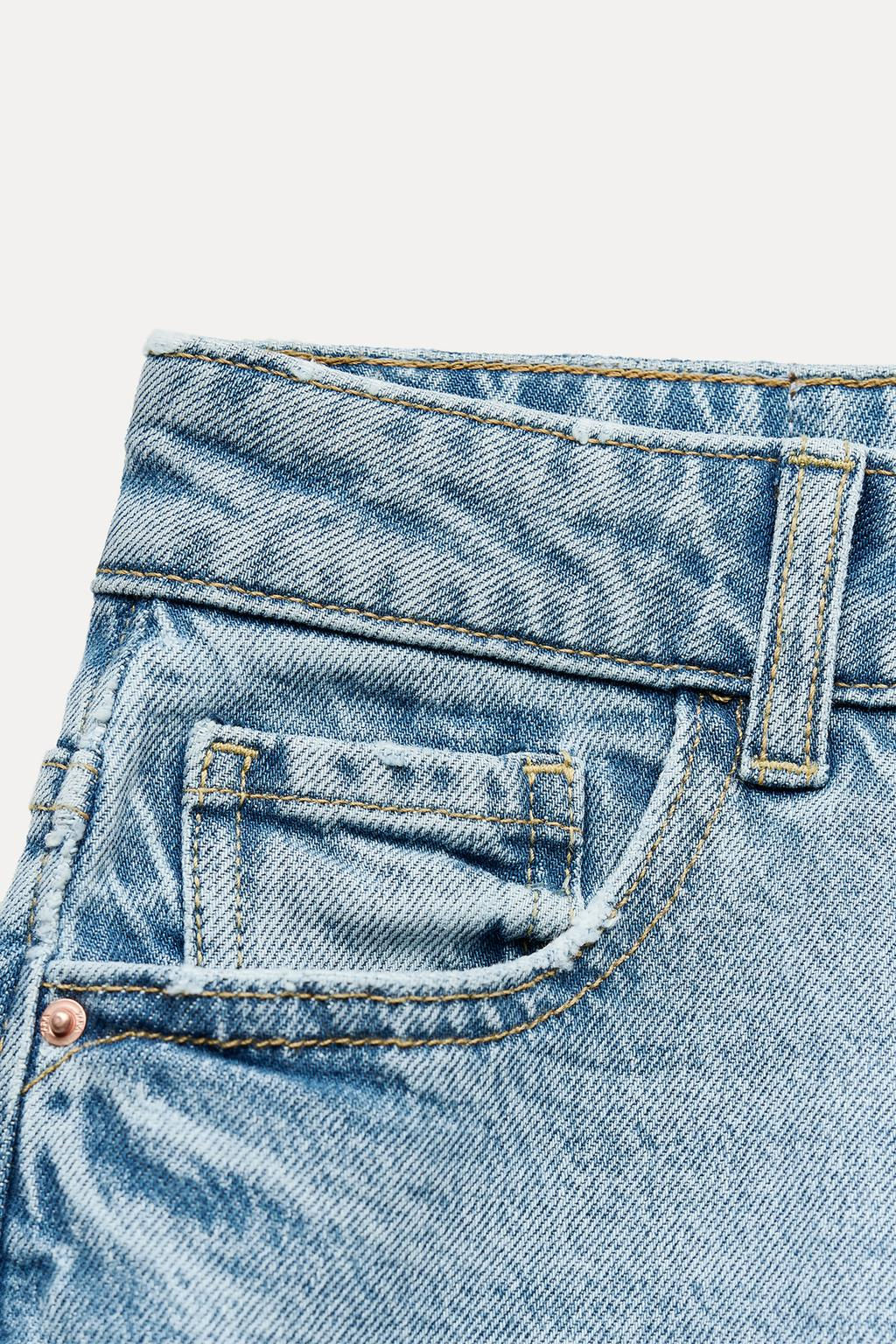 Z1975 MOM-FIT HIGH-WAIST JEANS - Zara фото 17