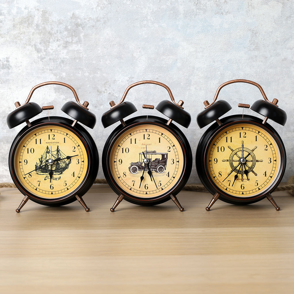 Будильник 10,5 см / 6040BA /уп 60/ - ГалеонТрейд фото 10