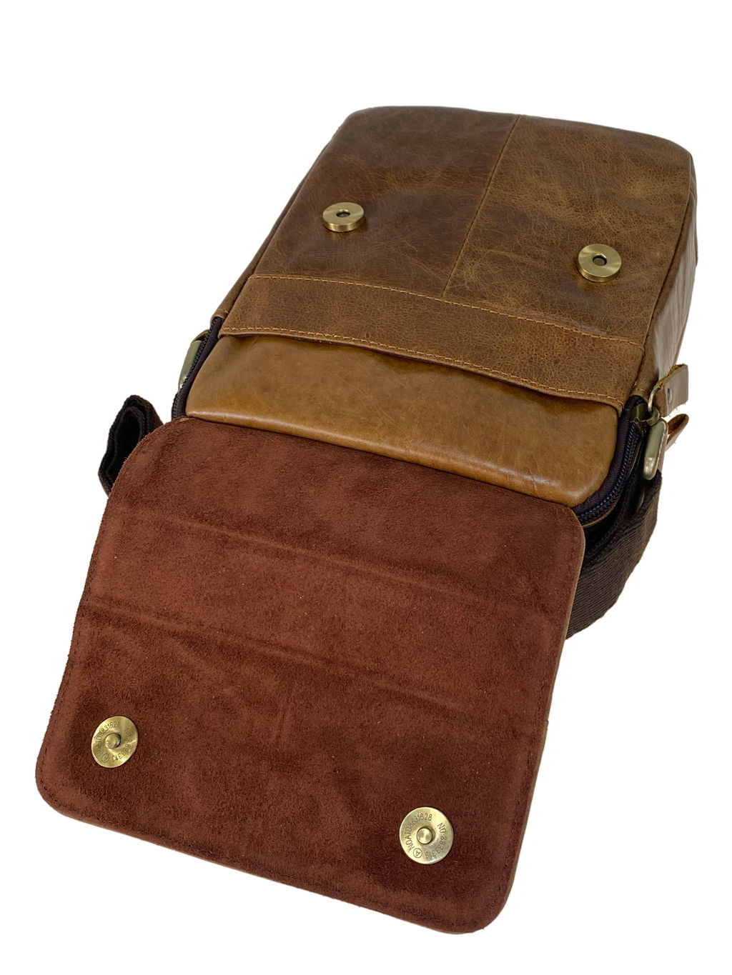 Сумка мужская из натуральной кожи, цвет коричневый