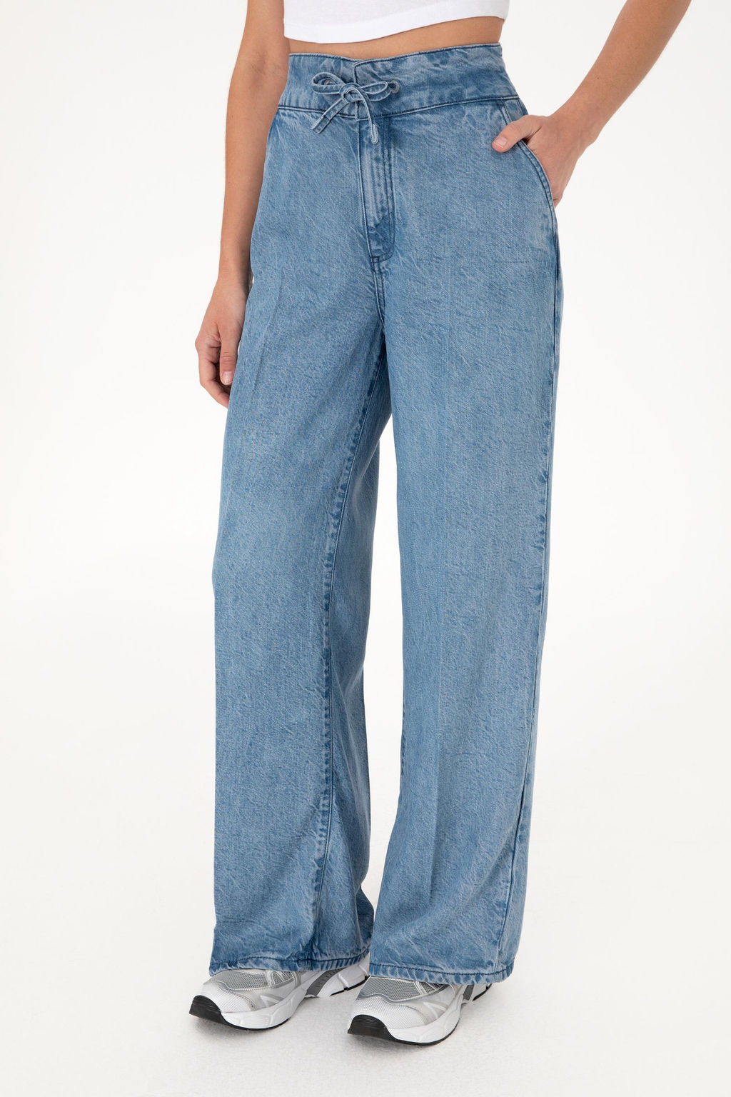 Kad_n A__k Mavi Jean Pantolon Sepette S_rpriz _ndirim - U.s. polo assn фото 2