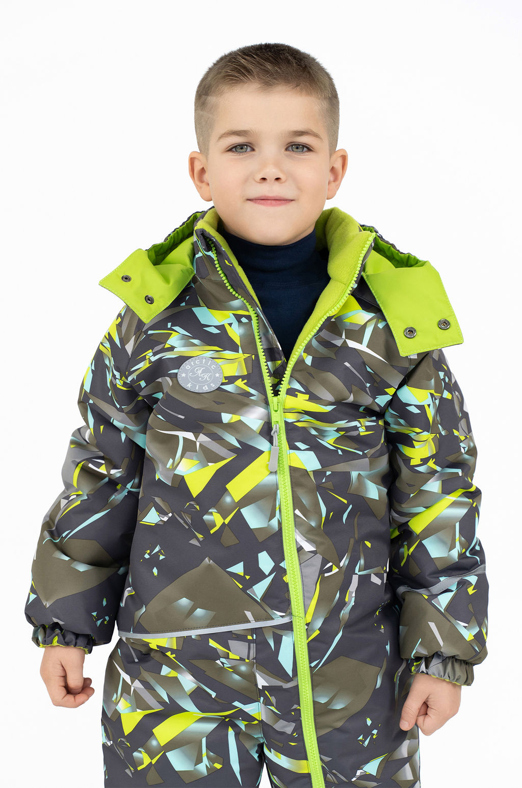 Комбинезон евро зима серыйосколки