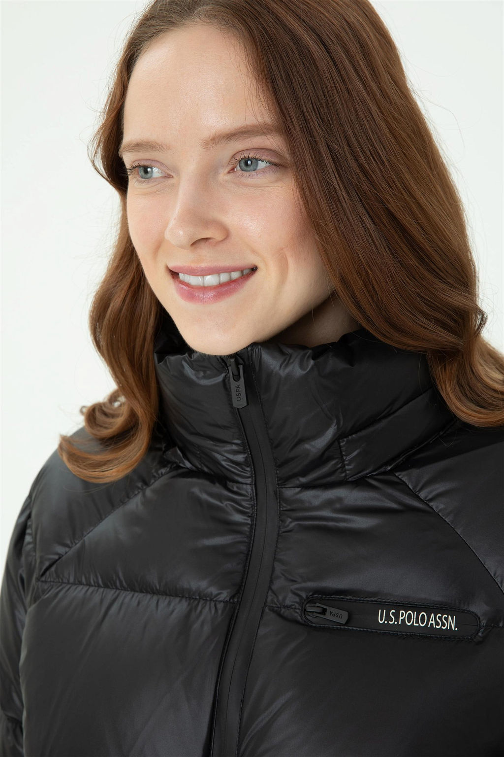 Женское черное пальто - U.s. polo assn фото 9