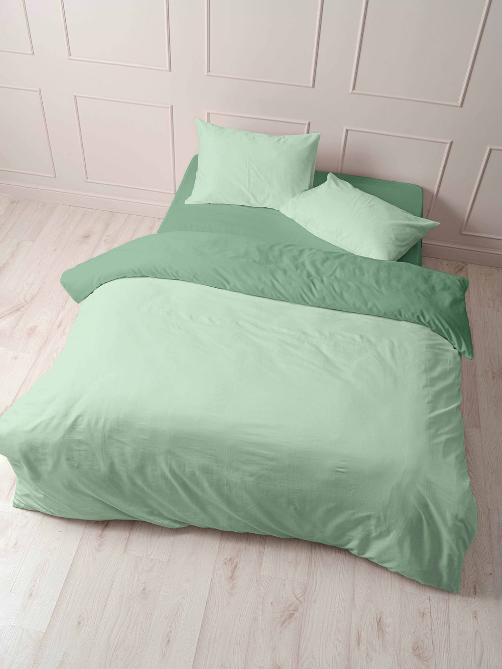 КПБ Мастерская снов Поплин 19180 серо-зеленый/1,5сп